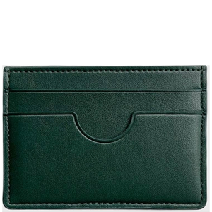 Tarjetero de Cuero Genuino de Alta Calidad, Unisex, Duradero, con 5 Bolsillos, Cierre de Clip y Diseño Granulado - Product Image 2