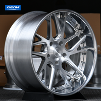 Para C006-01 DEAN DP180 6061 Llantas de Aleación de Aluminio de Dos Piezas con Múltiples Radios 19/20/21/22" 5x112/114.3/120 Negras Nuevas Personalizadas