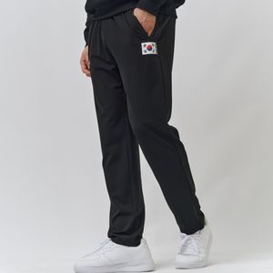 Mens ROKA Style Straight Fit Pleated Front Sports Pants Stretch Spandex Breathable Gym Workout Jogging Sweatpants <b>Elastic</b> Waist - Product Image 1