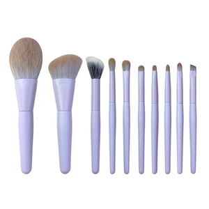 <span class=keywords><strong>Pinceaux</strong></span> de qualité lilas visage <span class=keywords><strong>maquillage</strong></span> ensemble <span class=keywords><strong>Di</strong></span> Pennelli Per Il Trucco poudre libre fard à joues mélange ombrage brosse 10 pièces ensemble de <span class=keywords><strong>pinceaux</strong></span> - Product Image 1