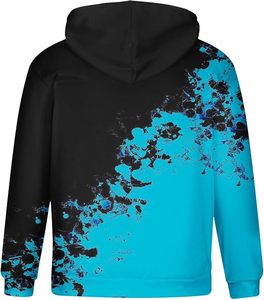 Sudadera con Capucha de Moda Masculina, Sudadera de Forro Polar Grueso, Sudadera con Logotipo Personalizado, Corte Holgado, Ropa Urbana - Product Image 3