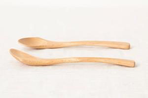 Cuillère à thé en bois naturel de qualité supérieure, réutilisable, pour café, thé, sucre, ustensile de cuisine écologique - Product Image 2