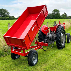 High Performance Farm <b>Tractor</b> Truck <b>Trailer</b> Mounted Agricultural <b>Trailer</b> For Sale With Strong Steel Body And Long Lasting - Product Image 4