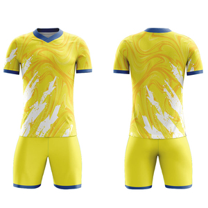 Camisetas de Fútbol Personalizadas de Manga Corta, Nuevos Uniformes de Entrenamiento de Fútbol Impresos - Product Image 3