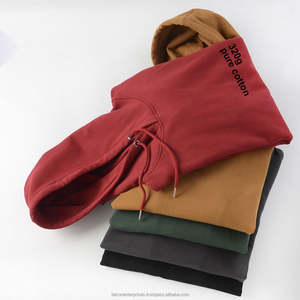 เสื้อมีฮู้ดผ้าคอตตอนไซส์ใหญ่พิเศษสำหรับผู้ชายเสื้อมีฮู้ดผ้าคอตตอนมี100% หลากสี - Product Image 2