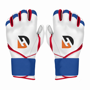 Gants de frappeur de baseball en cuir pour l'entraînement, taille XL, contrôle de préhension avancé, confort premium, tissu extensible, rembourrage durable de la paume, ajustables - Product Image 1