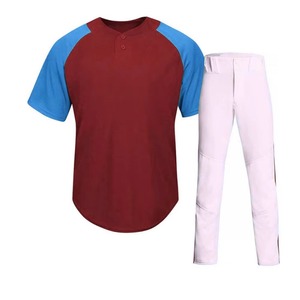 Conjunto de Uniforme de Béisbol Morado y Amarillo con Pantalones Blancos para Hombre, de Poliéster que Absorbe la Humedad, Corte Regular para Adultos - Product Image 3