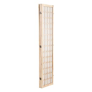 Divisorio per Stanza in Stile Giapponese a 4 Pannelli, Paravento Pieghevole Portatile in Carta con Decorazioni - Product Image 1
