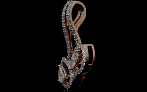 Luxury Pear Cut Lab Grown Diamond <b>Pendant</b> | 14K <b>Solid</b> <b>Gold</b> Rhodium Plated | Women's Everyday Office Wear Jewelry | IGI Certified - Product Image 6