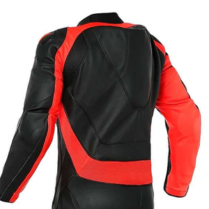 Traje de Motocicleta de Cuero Vacuno Auténtico de Una o Dos Piezas, Diseño Personalizado, Ropa de Carreras Automovilísticas de Marca, Opción de Talla Grande, Gran Venta - Product Image 5