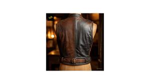 Chaleco de Cuero Genuino Champ King para Mujer, Clásico, Duradero, Elegante y Atemporal - Product Image 4