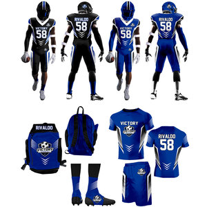 Uniforme de Fútbol Americano de Alta Calidad y Bajo Precio Hecho en 100% Poliéster - Product Image 1