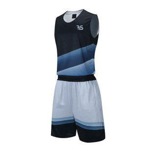 Basketball Uniform Lightweight Breathable Quick Dry Mesh <b>Athletic</b> Training Team Sports Outfit For Men - Product Image 1