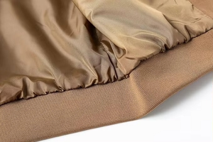 Veste bomber coupe-vent légère et respirante imperméable à col montant pour homme, tendance et élégante, pour l'hiver et l'automne, décontractée - Product Image 5