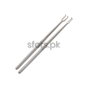 Crochet à peau en acier inoxydable de haute qualité, double crochet, rétracteur, instrument chirurgical manuel réutilisable - Product Image 4