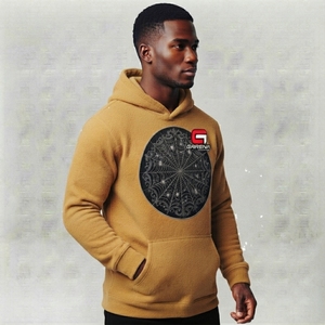 Sweat-shirts imprimés pour hommes de qualité supérieure, vêtements à capuche en polaire graphique de haute qualité avec logo personnalisé, service OEM, taille OEM, marque privée - Product Image 6