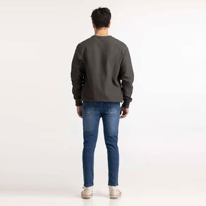 Sudadera Personalizada para Hombre, Cuello Redondo, Color Amarillo, Manga Regular, 100% Algodón, Transpirable, Anti-Pilling, Anti-Arrugas, Anti-Encogimiento, 300g - Product Image 3