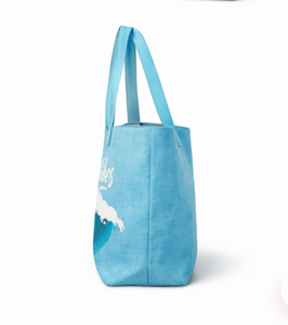 Sac fourre-tout en toile de coton premium pour femme, grand format, avec poignée longue et logo personnalisé, idéal pour la plage - Product Image 3