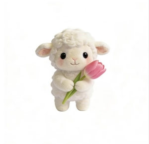 Poupée stéréoscopique complète en matériau pelucheux original doux pour la peau - Product Image 1