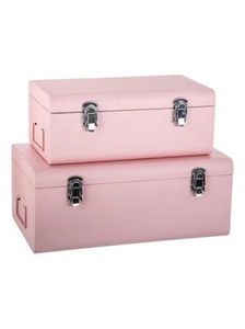 Caja de Almacenamiento Rectangular de Metal Bronce Mate con Tapa y Cierre de Bisagra, Diseño Clásico, Color Marrón, 1 Capa, para Organizar Objetos - Product Image 6