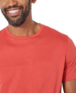 T-shirts à manches courtes pour hommes de haute qualité, écologiques, respirants, vêtements pour adultes en polyester et coton, vente en gros pour l'été - Product Image 4