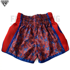 Vêtements de combat de kick-boxing imprimés, vêtements d'arts martiaux 100% polyester, shorts de Muay Thai confortables sublimés - Product Image 2