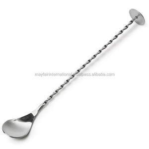 Cuillère de bar en acier inoxydable de bonne qualité avec trident - Product Image 5