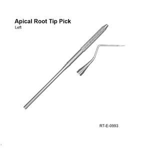 Spatule manuelle ergonomique pour pointe apicale dentaire, droite, en acier inoxydable, certifiée CE Classe I par Roboz Tech Pakistan - Product Image 2