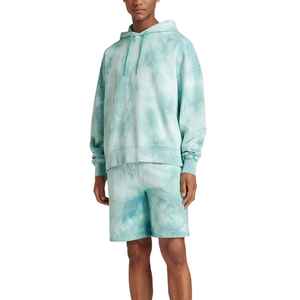 2026 New Arrival Fashionable Vintage Acid Wash <b>Hoodies</b> <b>Short</b> <b>Set</b> for <b>Men</b> <b>Shorts</b> <b>Sets</b> Screen Printed Unisex Jogging Sweat Suits - Product Image 6