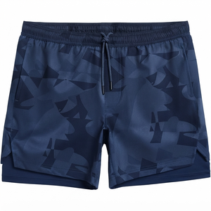 Men's Solid <b>Shorts</b> 100% Cotton Eco-Friendly Woven Knee Length Mid Drawstring Waist Quick Dry Casual - Product Image 2