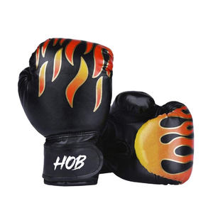 Guantes de Boxeo Personalizados con Impresión para Entrenamiento de MMA y Kickboxing, Guantes de Sparring de Cuero PU con Logotipo Personalizado - Product Image 1