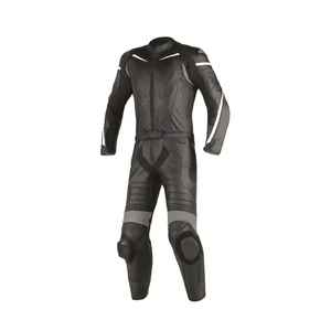 Combinaison de course en cuir, combinaison de moto en cuir, combinaison de moto en cuir de vachette de qualité supérieure pour hommes et femmes, prix de gros - Product Image 2