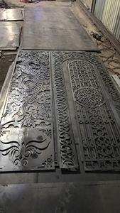 Panel de Cerca de Acero con Corte Láser CNC Moderno de Alta Calidad para Jardín de Villa, Cerca de Seguridad, Decoración de Puerta de Metal para Casa, Económico, Vietnam - Product Image 4