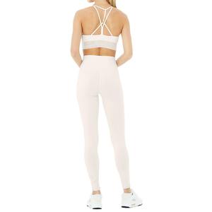 Nuevo Conjunto de Yoga Casual Personalizado para Mujer, Conjunto de Dos Piezas de Verano, Top Corto sin Mangas, Tejido de Punto, 100% Algodón, Transpirable, Sexy, para Club - Product Image 6
