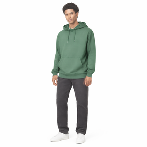 Sudadera con Capucha Unisex 100% Algodón Lisa |   Sudadera Ecológica Tejida con Fibra de Primavera |   Logotipo Personalizado |   OEM al por Mayor - Product Image 6