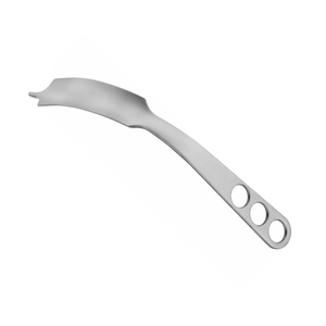 Palanca curva de hueso con ángulo de 60 grados, 340 mm, punta afilada de 13.38 mm, instrumento quirúrgico, 3.7 mm de ancho, herramienta de cirugía ósea con mandíbula de 26 mm - Product Image 1