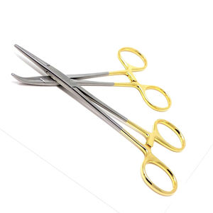 Dental Surgical Forceps Gold Handle Manual Tungsten Carbide (TC) Needle Holder Stainless Steel By <b>Blush</b> Surgical - Product Image 6