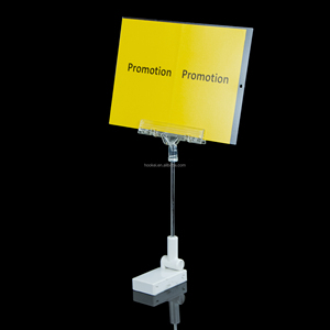 Offre Spéciale affiche bannière supermarché fournitures Promotion intérieur détail Pop magnétique signe titulaire pince - Product Image 2