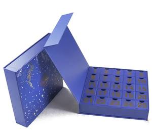 Juego de Cajas de Regalo Navideñas al por Mayor de Fábrica, Caja de Embalaje de Lujo para <span class=keywords><strong>Calendario</strong></span> de Adviento, <span class=keywords><strong>Calendario</strong></span> de Adviento Cosmético con Cajones - Product Image 3