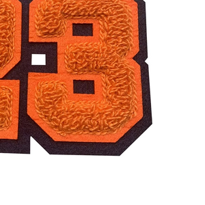 New Design Chenille Fabric Embroidered <b>Patches</b> Customize Colors Handmade OEM Service Iron Heat Press <b>Sew</b>-<b>On</b> Chenille <b>Patches</b> - Product Image 3
