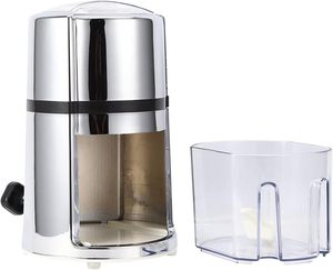 Broyeur à glace manuel portable, mini broyeur à neige domestique, hachoir à glace pour smoothies, déchiqueteur de blocs de glace, broyeur de glaçons - Product Image 2