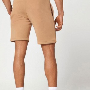 Shorts décontractés pour hommes en tissu peigné avec taille élastique, service OEM, logo personnalisé, séchage rapide, respirant, léger, haute qualité - Product Image 5