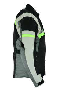 Veste en textile pour moto Cadoura, été, respirante, logo imprimé sur le devant, unisexe, manches longues - Product Image 3