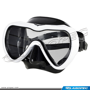 Máscara de Buceo de Cristal sin Marco con Lente Única, Impermeable, con Ordenador de Buceo de Bajo Volumen, Diseño Ligero Anti-Fugas para Buceadores - Product Image 5