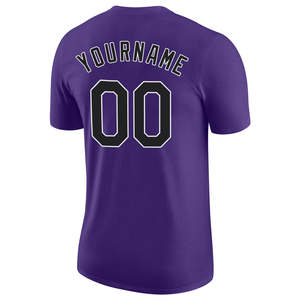 Men's Purple Baseball Jersey Lightweight Athletic Sports Jerseys OEM Private Label Customized Logo Sportswear Manufacturer USA - Product Image 4