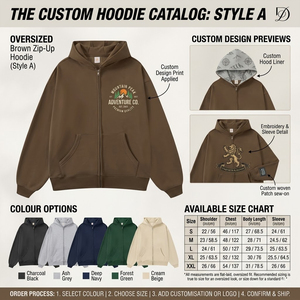 เสื้อฮู้ดซิปขายส่ง คุณภาพสูง พรีเมียม ผ้าฟลีซ สกรีนแบรนด์ได้ รับผลิตแบรนด์ส่วนตัว เสื้อฮู้ดโอเวอร์ไซส์สำหรับทุกเพศ ผู้ผลิตเสื้อฮู้ด - Product Image 2