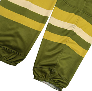 Green Striped Basketball <b>Leg</b> <b>Warmers</b> Knee High Breathable Spandex Polyester Adult Sports Socks Autumn - Product Image 4
