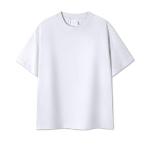 เสื้อยืดคอกลมแขนสั้นผ้าฝ้าย 100% OEM 230gsm พิมพ์ลายด้านหน้า แห้งเร็ว ทรงหลวม ไซส์ใหญ่ สำหรับผู้ชาย สไตล์ลำลอง สตรีทแวร์ - Product Image 6