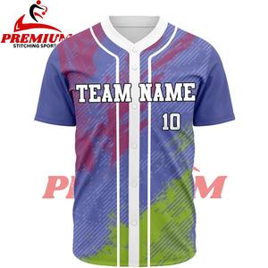 Nouvelle arrivée, maillot de baseball personnalisé avec le nom de l'équipe, personnalisable, unisexe adulte, respirant, séchage rapide, léger, grande taille - Product Image 3