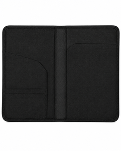 Étui simple en jute noir avec surpiqûres diagonales pour la protection et la durabilité - Product Image 4